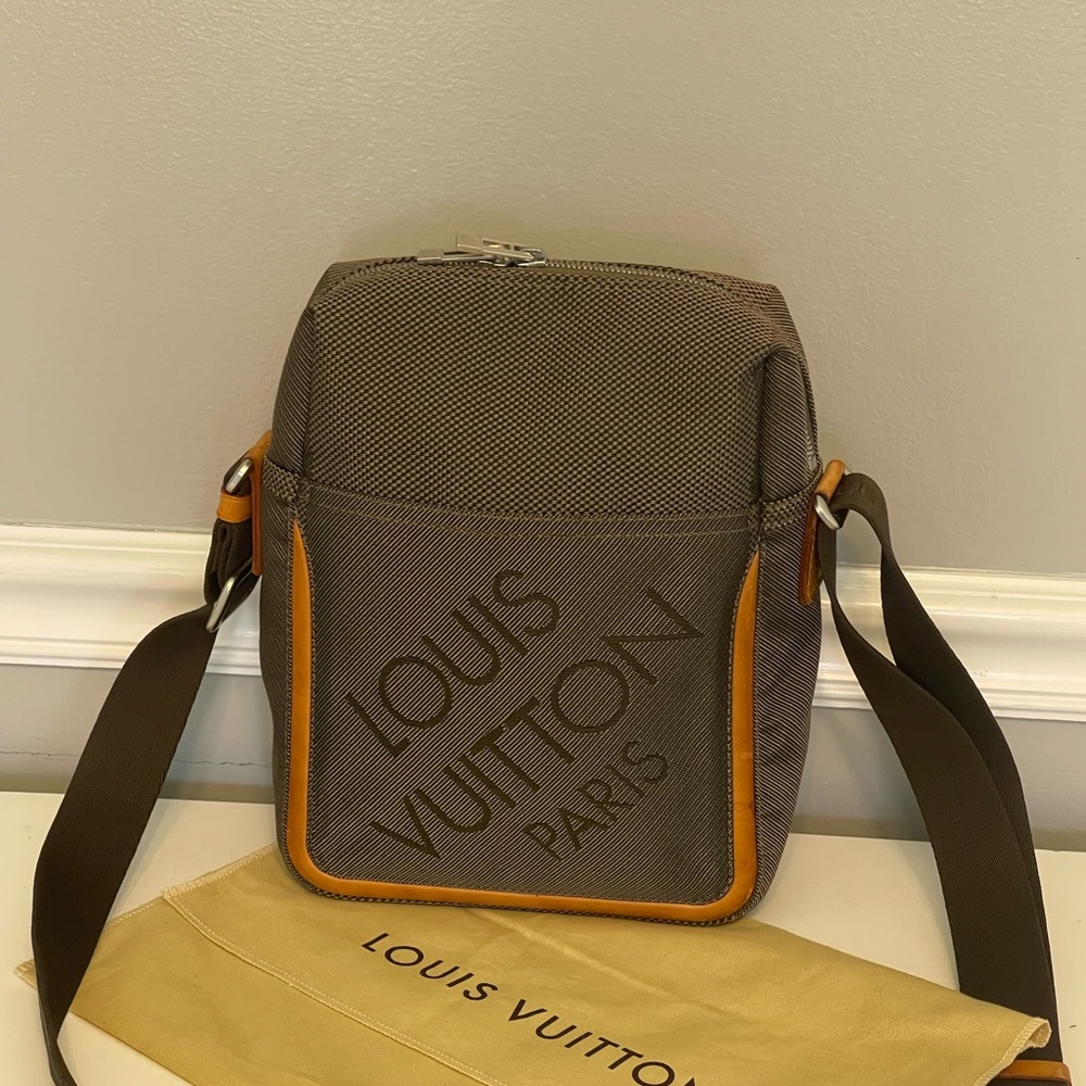 Louis Vuitton Bag Citadin Brown Shoulder Pochette Ladies Men's Damier - Picture 15 of 16